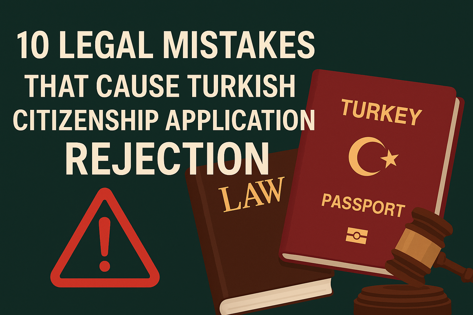 10 reasons why turkish citizenship application rejection