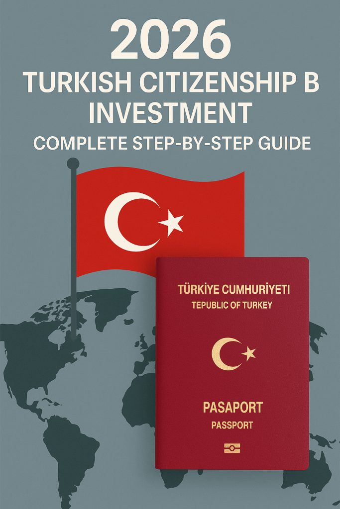 2026 Turkish Citizenship by Investment – Complete Step-by-Step Guide turkish citizenship guide 2026